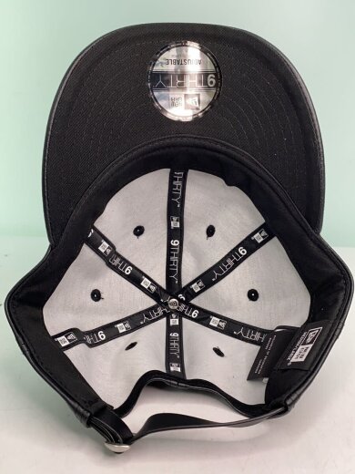 商品画像：キャップ/--/レザー/BLK/メンズ 4