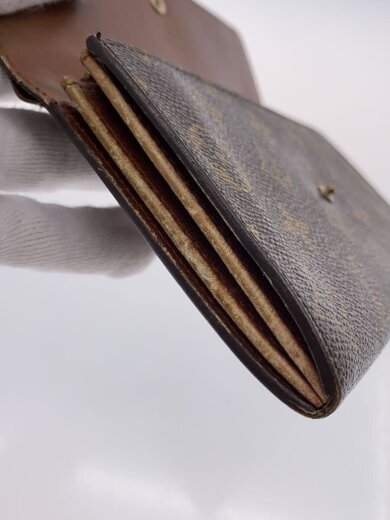 商品画像：2)ポシェット・ポルト・モネ・クレディ_モノグラム・キャンバス/PVC/BRW/モノグラム/レディース// 7