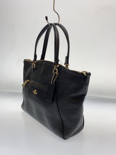 商品画像：ハンドバッグ_オールレザー/レザー/BLK// 2