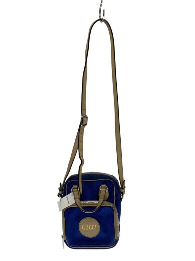 商品画像：ショルダーバッグ_グッチオフザグリッド/--/BLU/総柄// 1