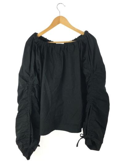 画像：LADY LUCK LUCA長袖ブラウス/--/コットン/ブラック/321103035//2