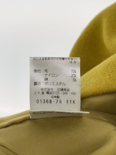 画像：MACKINTOSH PHILOSOPHYコート/36/ウール/YLW4