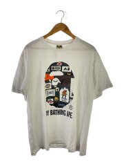 Tシャツ/XL/コットン/WHT/CLASSIC LOGO TEE