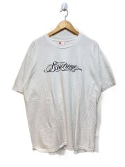 Tシャツ/XL/コットン/WHT/24AW/script tee mister