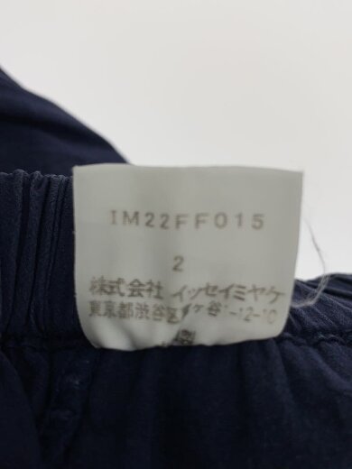 画像：ISSEY MIYAKEボトム/2/--/NVY/無地/IM22FF0155