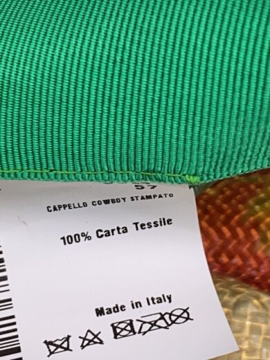 商品画像：ストローハット/--/マルチカラー/総柄/レディース/13942 6