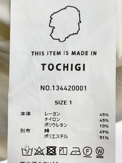 商品画像：長袖Tシャツ/1/レーヨン/WHT 4