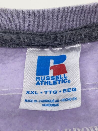 画像：RUSSELL ATHLETICスウェット/XXL/ポリエステル/PUP/無地3