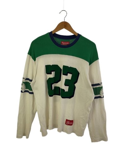 画像：Supreme長袖Tシャツ/M/コットン/グリーン1