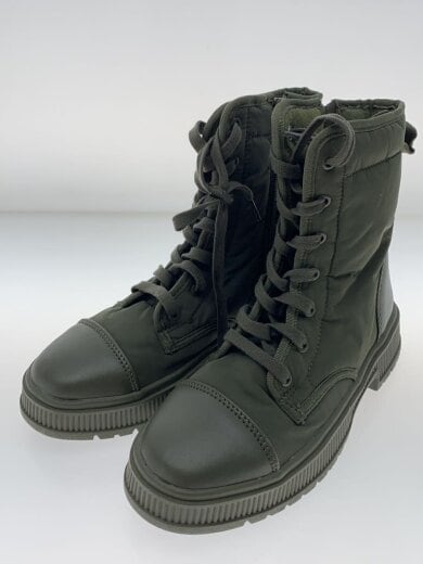 商品画像：レースアップブーツ/23.5cm/KHK/470096 2