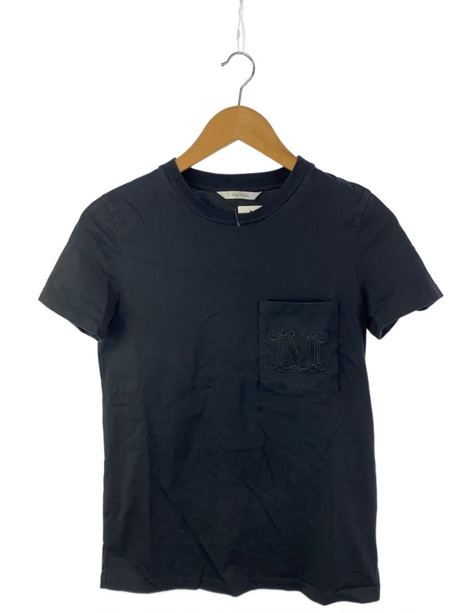 MAX MARA / Tシャツ/XS/コットン/BLK/2411941032