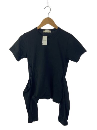 商品画像：カットソー/S/コットン/BLK 1