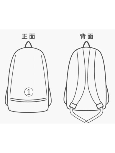 商品画像：リュック/--/BLK/WEX-18032022 8