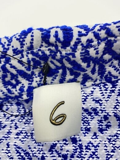 商品画像：半袖シャツ/--/コットン/ブルー/総柄 3