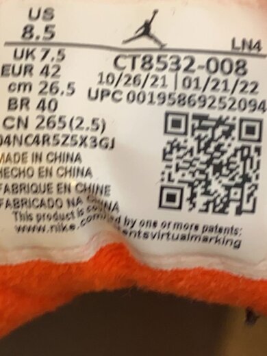 商品画像：AIR JORDAN 3 RETRO_エア ジョーダン 3 レトロ/26.5cm/BLK 5