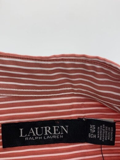 商品画像：長袖シャツ/XS/コットン/レッド/ストライプ 3