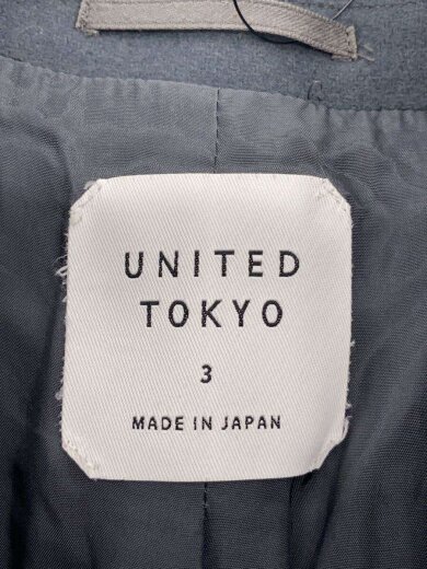 商品画像：コート/3/ウール/GRY/131651002 3