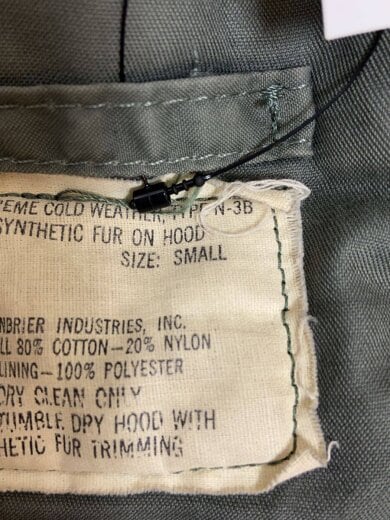 商品画像：ミリタリージャケット/S/コットン/KHK 4