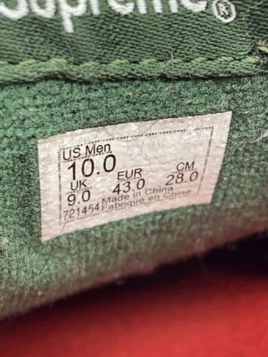 商品画像：ローカットスニーカー/28cm/GRN/VN0007R0GRN 5