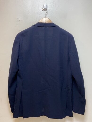 画像：LARDINI3B段返り/テーラードジャケット/本切羽/サイドベンツ/52/ウール/ネイビー2