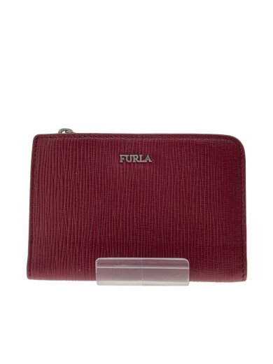 商品画像：2つ折り財布/--/RED/無地/レディース 1