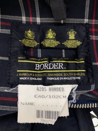 商品画像：ブルゾン/40/コットン/ネイビー/無地/A205/3ワラント 3