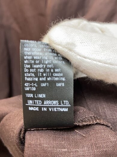 商品画像：長袖シャツ/--/コットン/BRW/無地/1511-144-2252 4