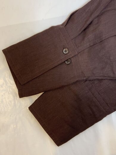 商品画像：長袖シャツ/--/コットン/BRW/無地/1511-144-2252 5