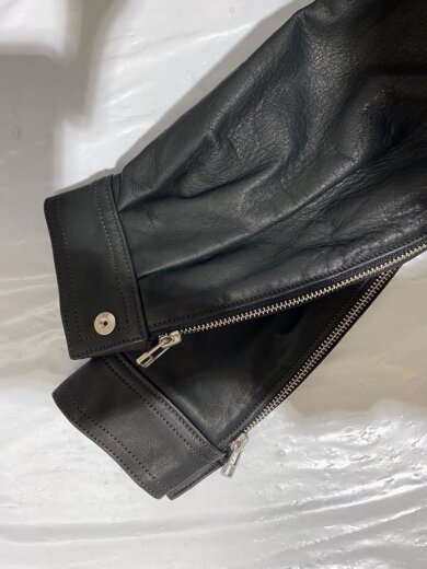 商品画像：レザージャケット・ブルゾン/2/レザー/BLK/無地/CL007BL05 6