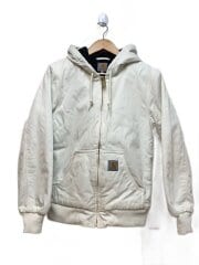 ジャケット/S/ポリエステル/ホワイト/160 705 175