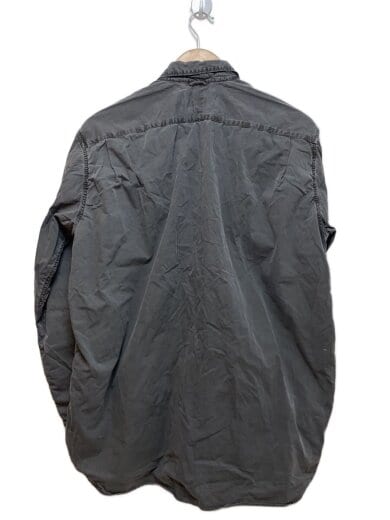 商品画像：COTTON BROAD CHARCOAL DYED LS SHIRT/コットン/グレー/HB-S3302 2