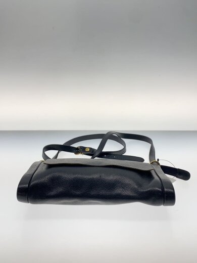 商品画像：ショルダーバッグ/レザー/BLK/無地 4