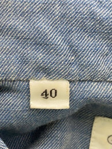 商品画像：長袖シャツ/40/コットン/BLU 4