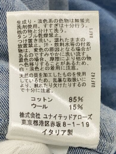 商品画像：長袖シャツ/40/コットン/BLU 5