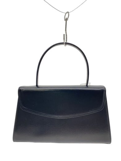 商品画像：ハンドバッグ/レザー/BLK/無地 1