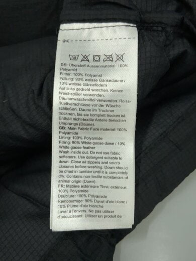 商品画像：Meron IN Hooded Jacket/FILLPOWER900/M/ナイロン/BLK/1013-00740 4