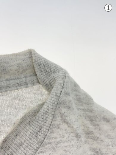 商品画像：Tシャツ/XL/コットン/GRY/無地 6