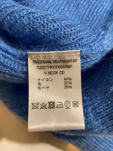 商品画像：カーディガン(薄手)/XS/ナイロンモヘア/BLU 4