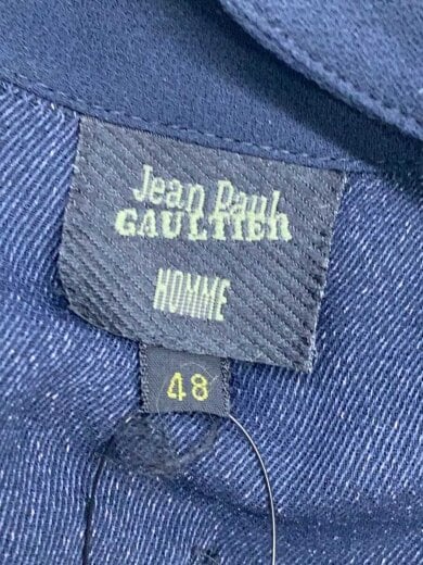 商品画像：長袖シャツ/48/レーヨン/BLK/無地 3