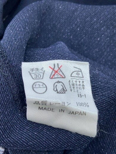 商品画像：長袖シャツ/48/レーヨン/BLK/無地 4