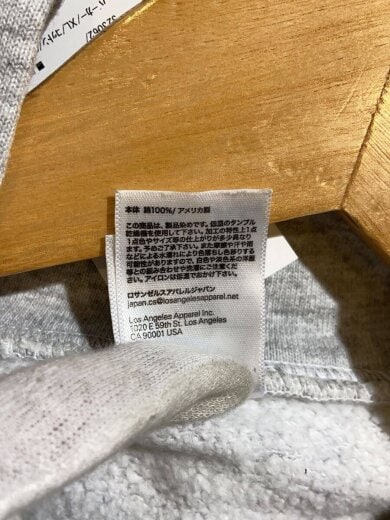 商品画像：パーカー/XL/コットン/GRY 5