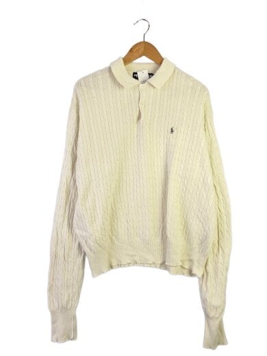 商品画像：ニット・セーター(薄手)/L/コットン/CRM// 1