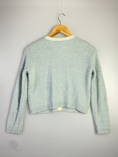 商品画像：takashimaya/カーディガン(厚手)/S/カシミア/BLU/KR-3A-KR2003 2