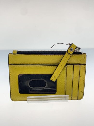 商品画像：カードケース/レザー/イエロー/レディース 2