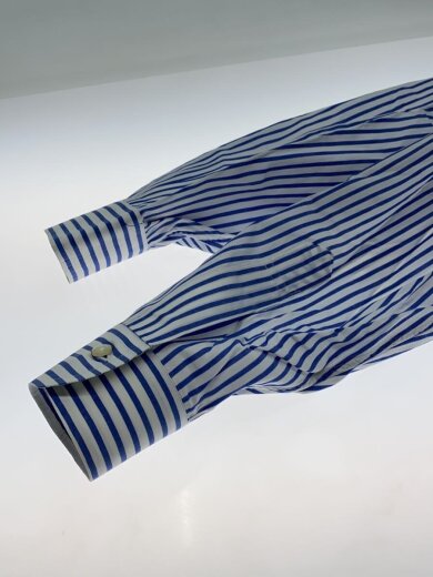 商品画像：長袖シャツ/15/コットン/BLU/ストライプ// 4