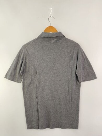 商品画像：ポロシャツ/S/コットン/GRY 2