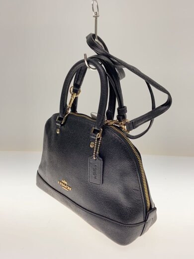 商品画像：COACH/ショルダーバッグ/レザー/ブラック/F57555// 2