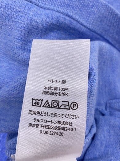 商品画像：ポロシャツ/L/コットン/BLU/710680790052// 4