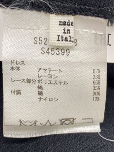 商品画像：サテンキャミワンピース/クロップドシャツセット/40/--/BLK/無地/S52CT0338// 4