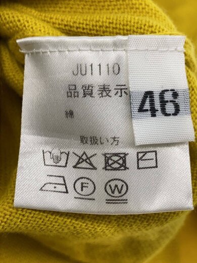 商品画像：ニット・セーター(薄手)/46/コットン/YLW/無地// 4